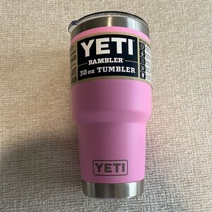 YETI Rambler 30 oz Tumbler in Pink and Silver